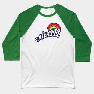 Aloha Hawaiian Rainbow Baseball T-Shirt